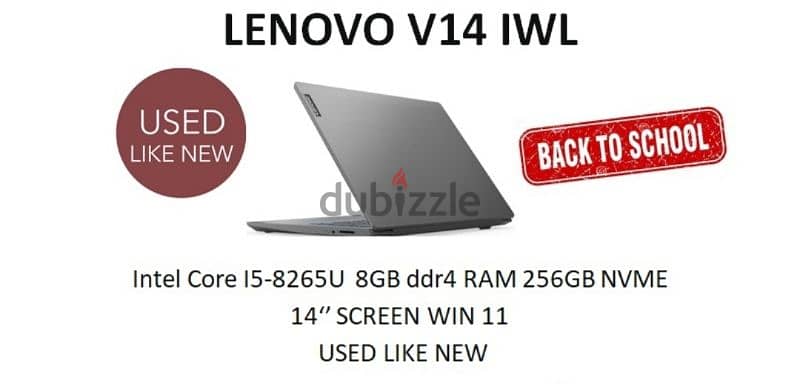 Laptop lenovo/ hp  I5 / 8GB / 256SSD/ 14" 0