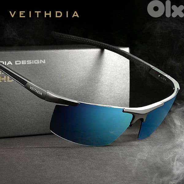 Veithdia Sky Blue  or Blue and Green gradient Sunglasses 1
