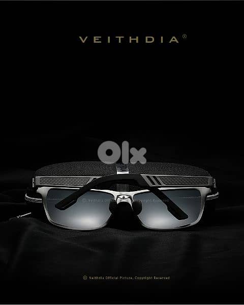 UV 400 Luxury Veithdia Men's Polarized Sunglasses 3