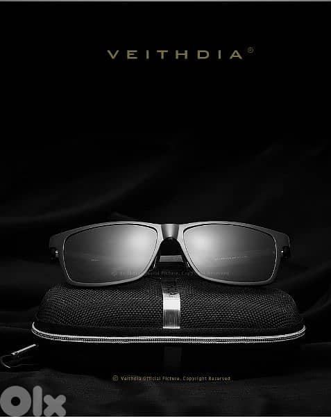 UV 400 Luxury Veithdia Men's Polarized Sunglasses 8