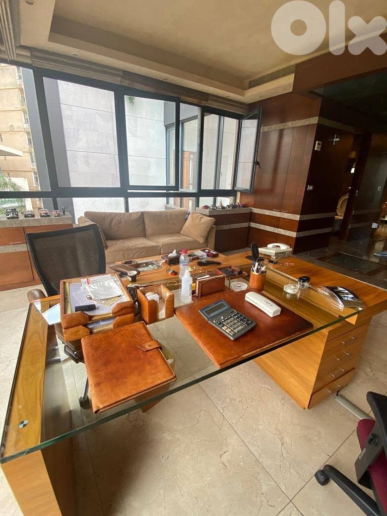 70 Sqm | Furnished & Decorated Office For sale In Zalka | Renovated 0
