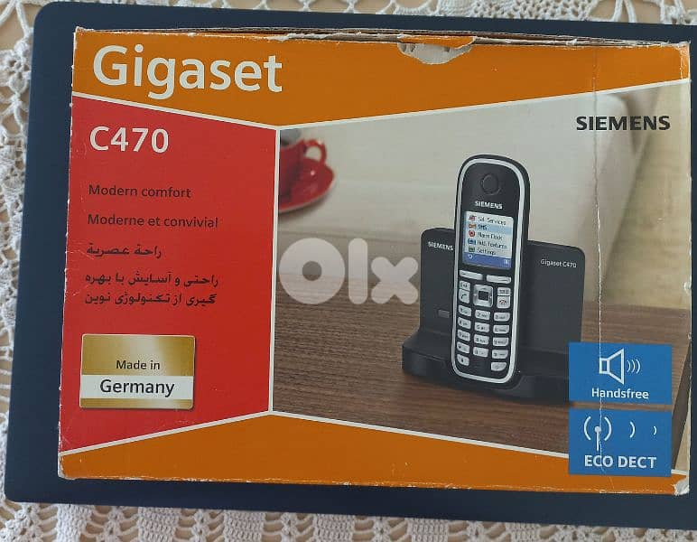 SIEMENS Gigaset C470 Handset 1