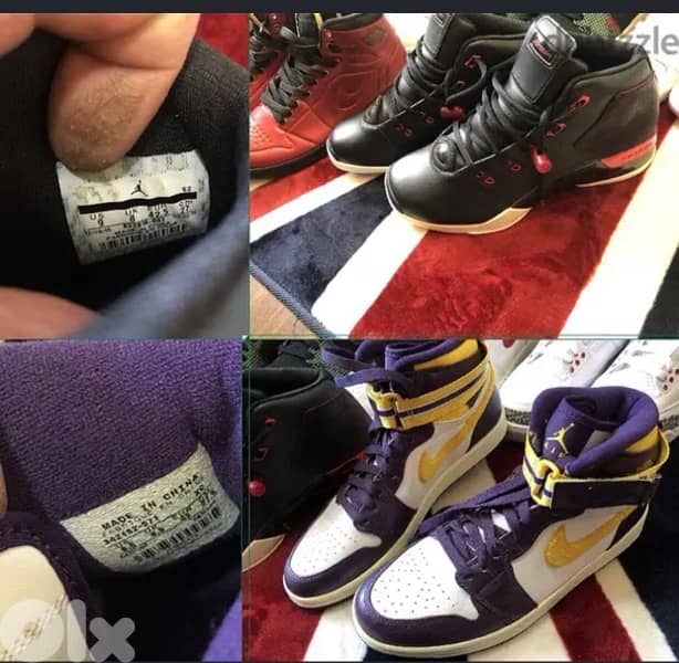jordan retro nike basketball shoes collectible!!SELLING ALL TOGETHER!! 7