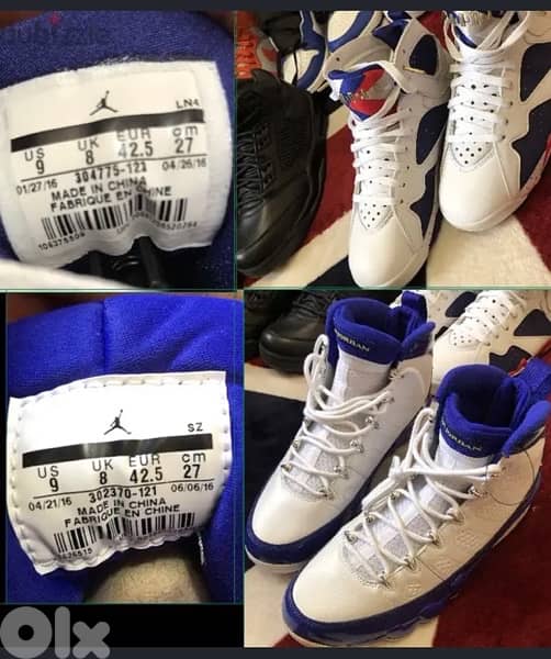 jordan retro nike basketball shoes collectible!!SELLING ALL TOGETHER!! 11