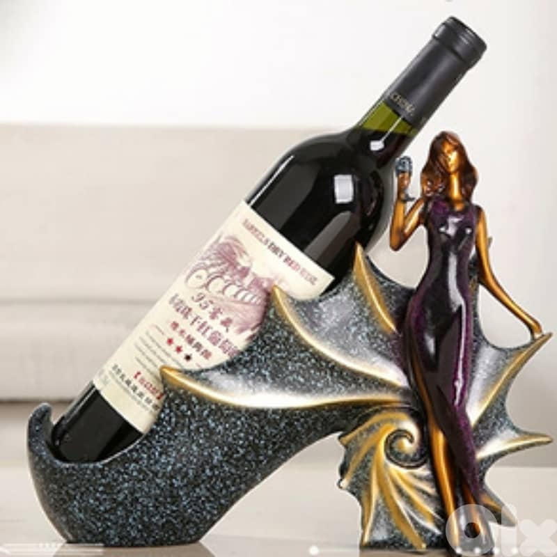 Sea Snail Wine Rack – Resin Bottle Holder with Graceful Woman 7