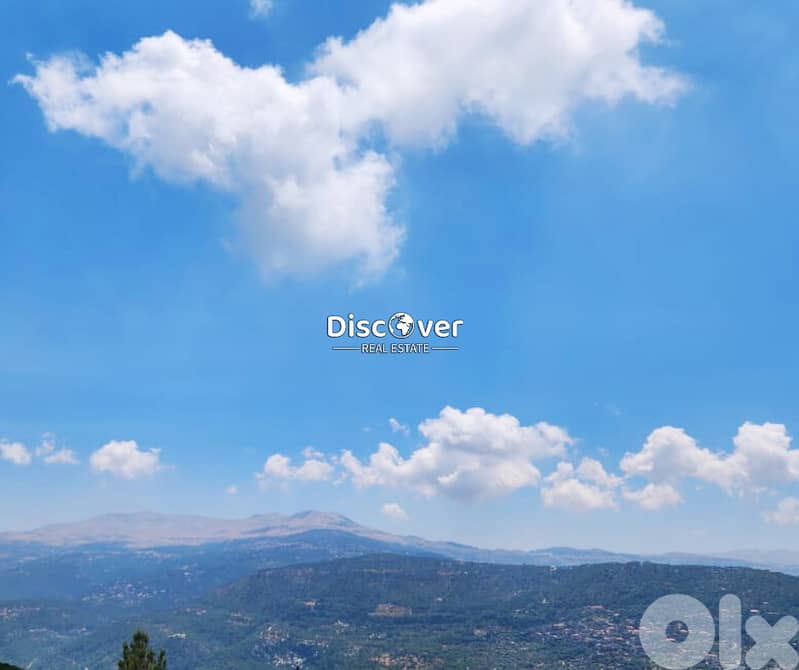 Location, Easy slope , and View  | Land for sale in Baabdat 0