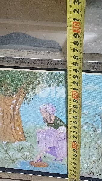 لوحة رسم زيتي اوروبية 9