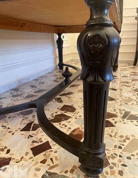 Antique Solid Wood Dining Table 7