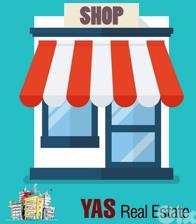 Ain El Rihaneh 66m2 | Shop | Main Road | Mint Condition | AC | 0