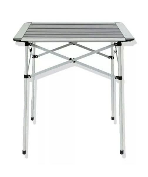 ROCKTRAI  aluminum camping table D. : 70 x 70 x 70 cm/4$delivery 1