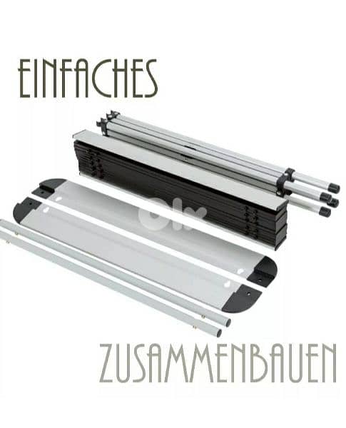 ROCKTRAI  aluminum camping table D. : 70 x 70 x 70 cm/4$delivery 3