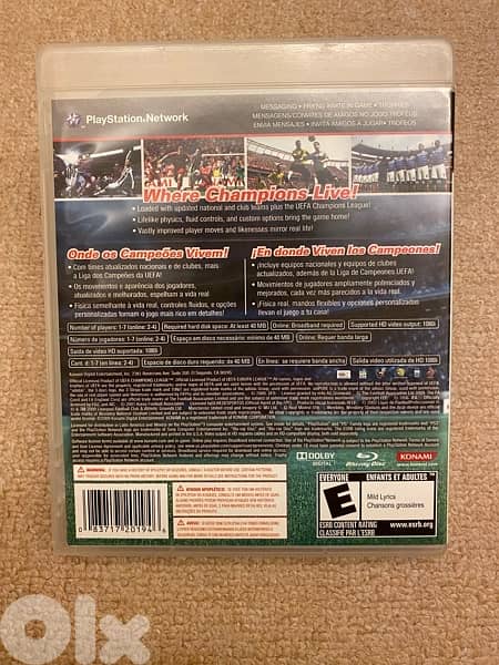 PS3 games - pes 2010 1