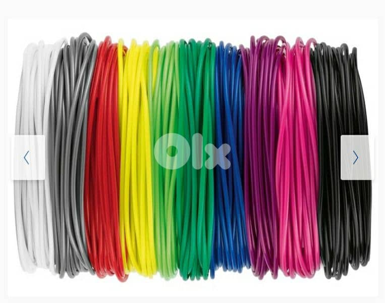 crelando Stylo 3D+10 filaments PLA de 5m–10 couleurs/4$ delivery 3