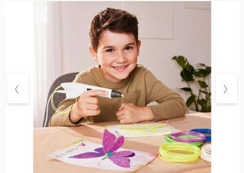 crelando Stylo 3D+10 filaments PLA de 5m–10 couleurs/4$ delivery 4