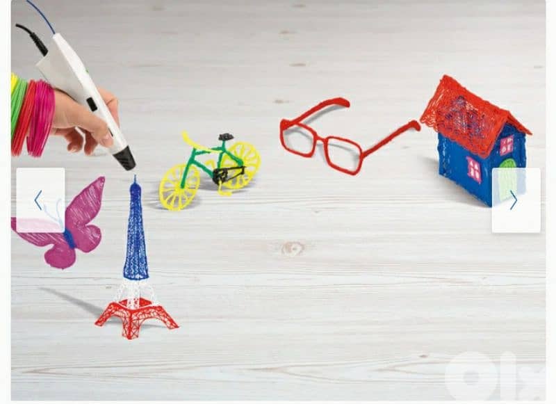 crelando Stylo 3D+10 filaments PLA de 5m–10 couleurs/4$ delivery 6