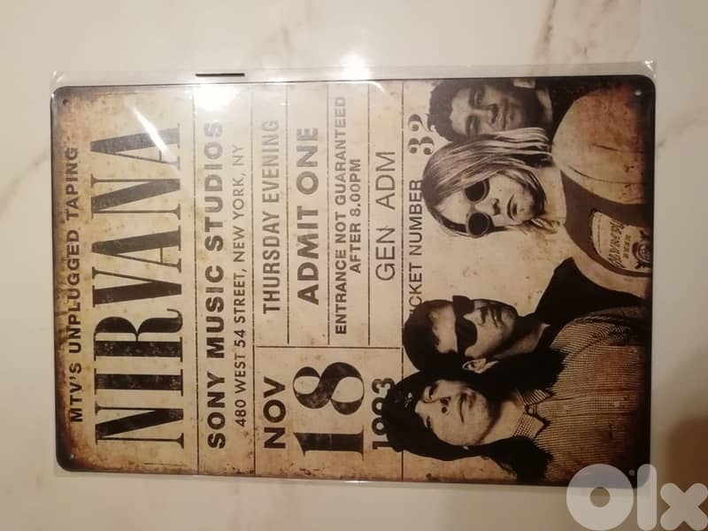 musical metal photo plates starting 12$ ask for prices 6