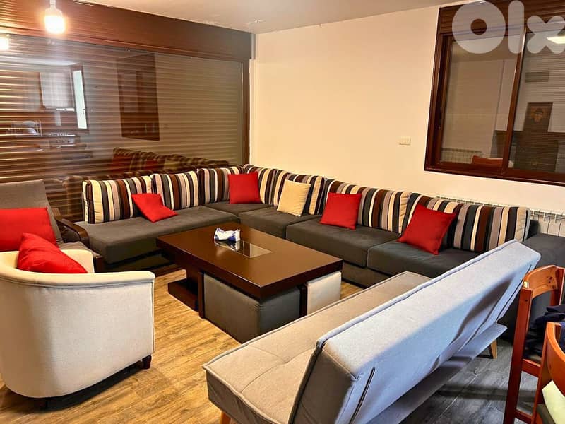 L16050-Furnished Chalet For Rent In Tilal Al Assal-Kfarzebian 5
