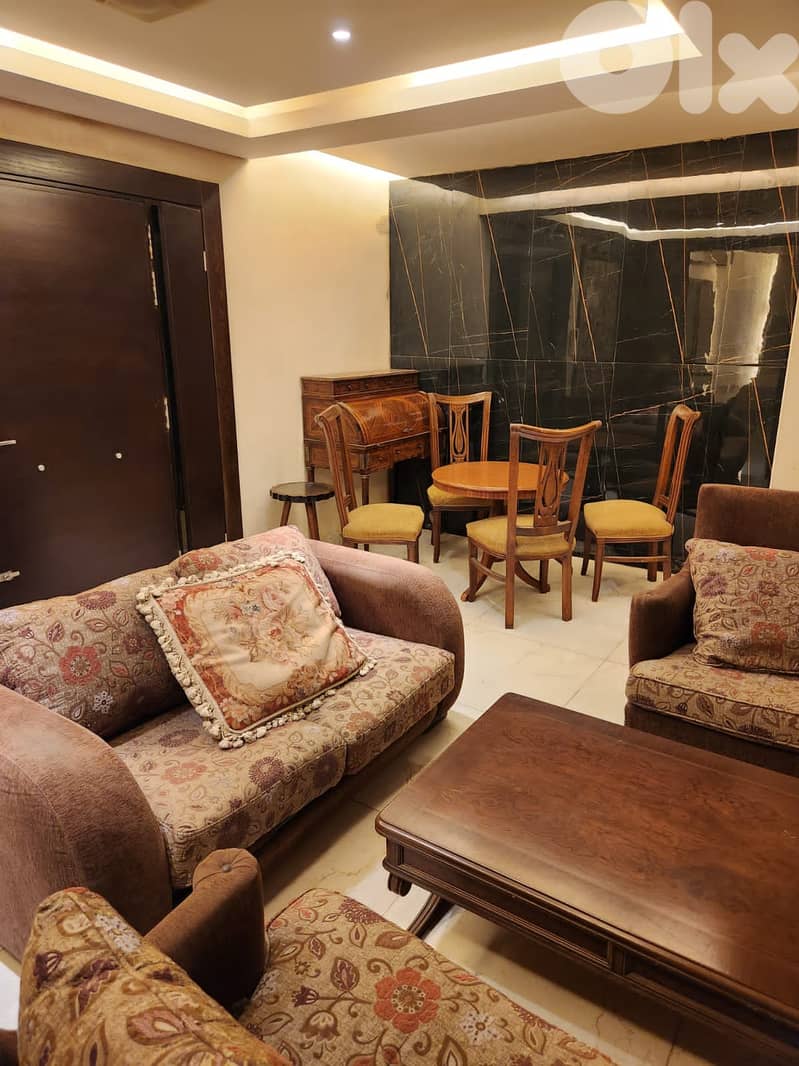 FURNISHED IN RAMLET EL BAYDA / SEA VIEW (160SQ) 3 BEDS , (JNR-326) 0