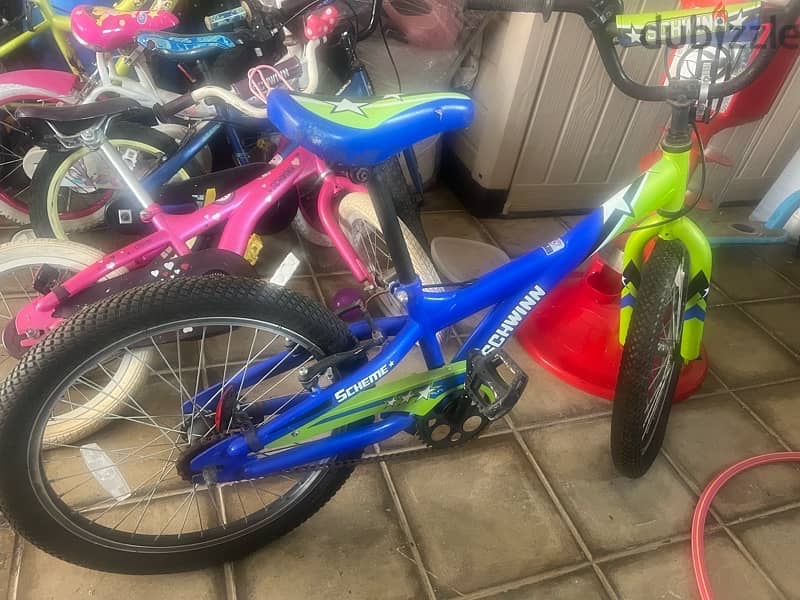 used bycicles different sizes 2