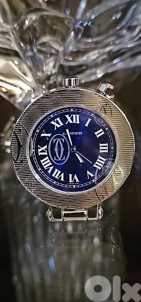 cartier desk clock like new 500 $ 03781373 0