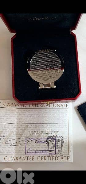 cartier desk clock like new 500 $ 03781373 2
