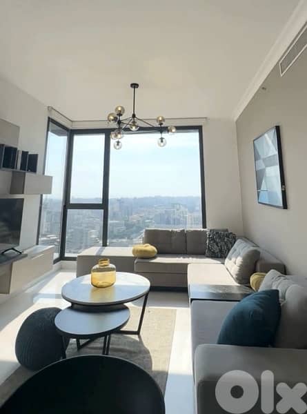 Modern Apartment For Rent in Achrafieh | High Floor/Gym/Pool 0