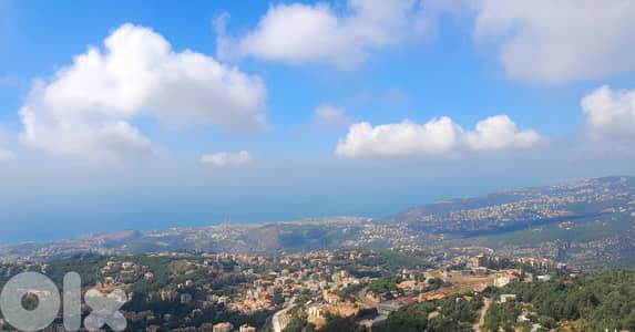 290 SQM Apartment in Bhorsaf, Metn with Panoramic Mountain + Sea View
