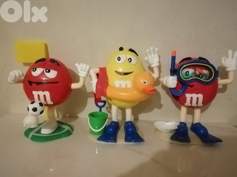 Big collection of M&M collectible dispensers 8