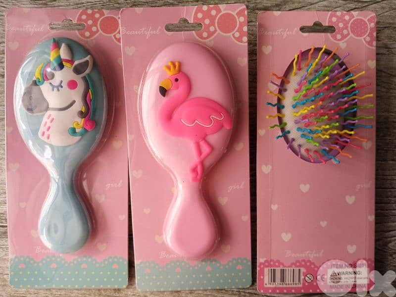 cute girls hair brushes collection 1