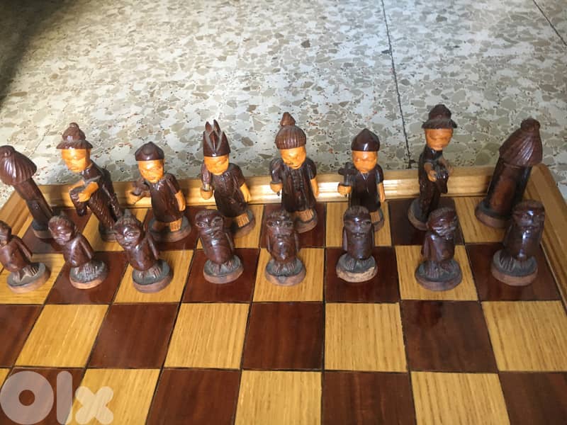 Hand made chess 1
