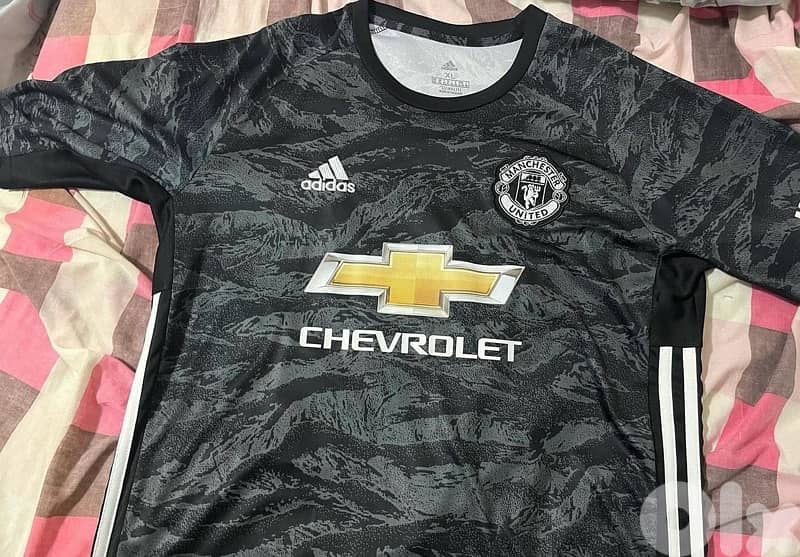 Schmeichel goalkeeper special Edition Manchester United adidas jersey 1