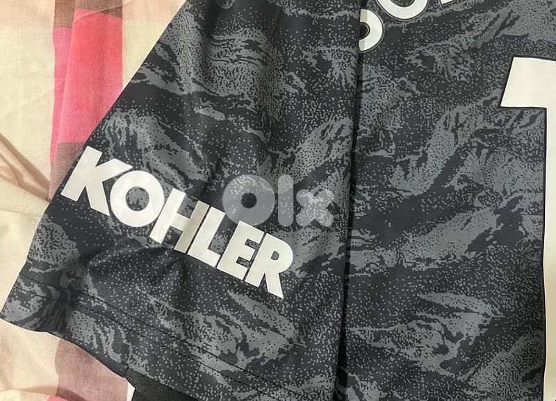 Schmeichel goalkeeper special Edition Manchester United adidas jersey 3