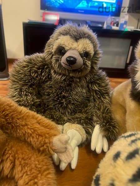 Plush zoo animals 0