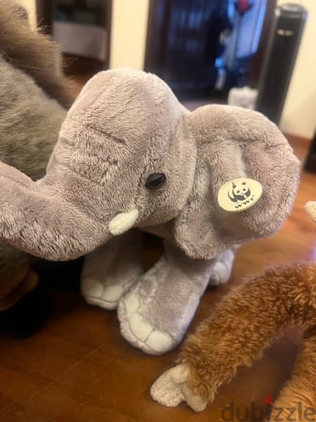 Plush zoo animals 1