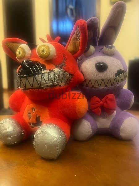 Plush Toys Nightmare Bonnie&Nightmare Foxy 0