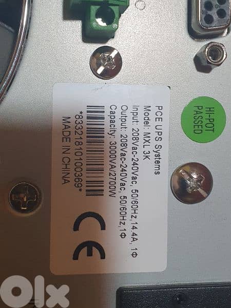 UPS Online 3KVA / 3000VA - [2700W] 1