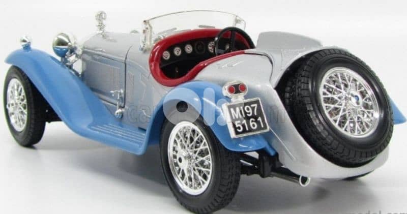 Alfa Romeo Spider 1932 diecast car model 1;18 1