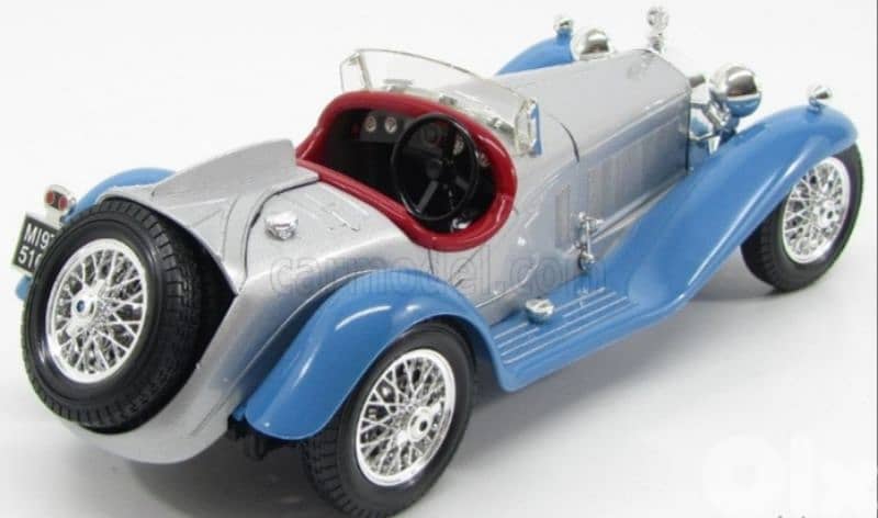 Alfa Romeo Spider 1932 diecast car model 1;18 3