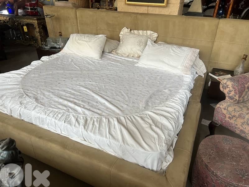 bed solid wood with mattress 2