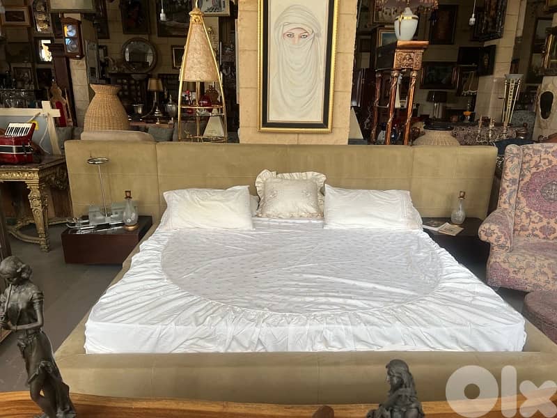 bed solid wood with mattress 3