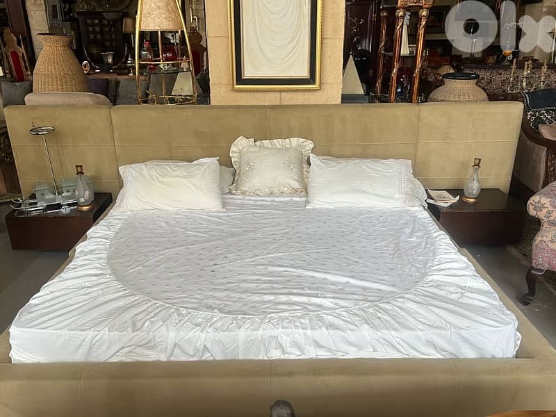 bed solid wood with mattress 4