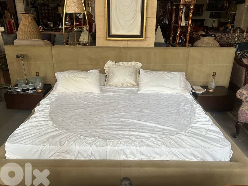 bed solid wood with mattress 5