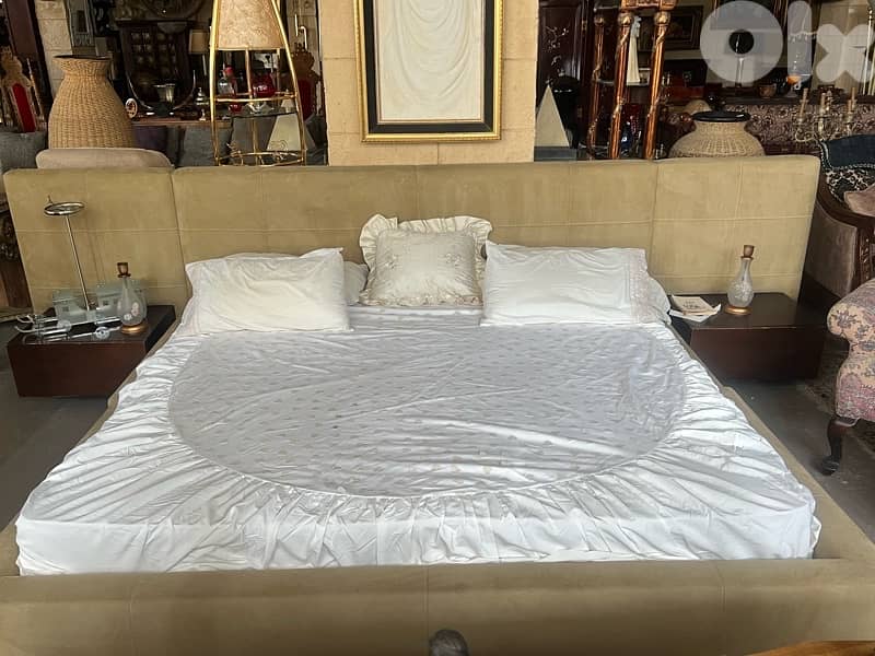 bed solid wood with mattress 7
