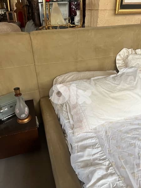 bed solid wood with mattress 9