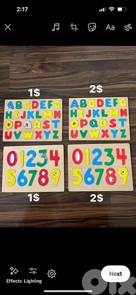 educatif wooden ABC 123 toys, mon 1er calendrier 1