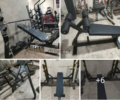 Gym equipment for sale from GEO SPORT 03027072 معدات نادي اجنبي للبيع