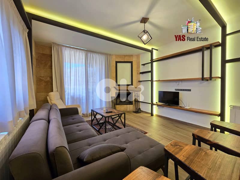 Faraya 65m2 | Fully Furnished | Decorated Flat | New | DA | 1
