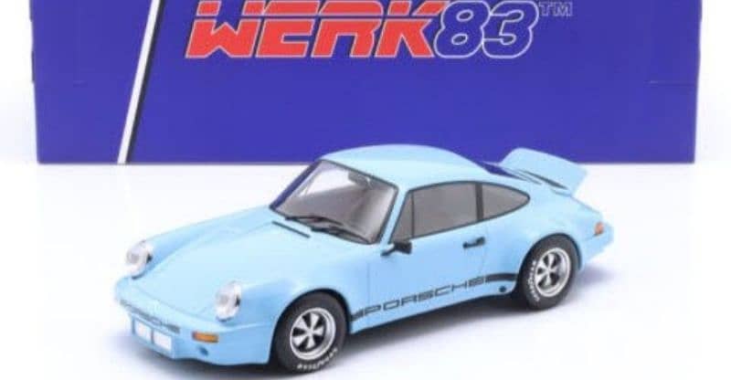 Porsche Carrera RSR 1974(Street Version) diecast car model 1;18 0