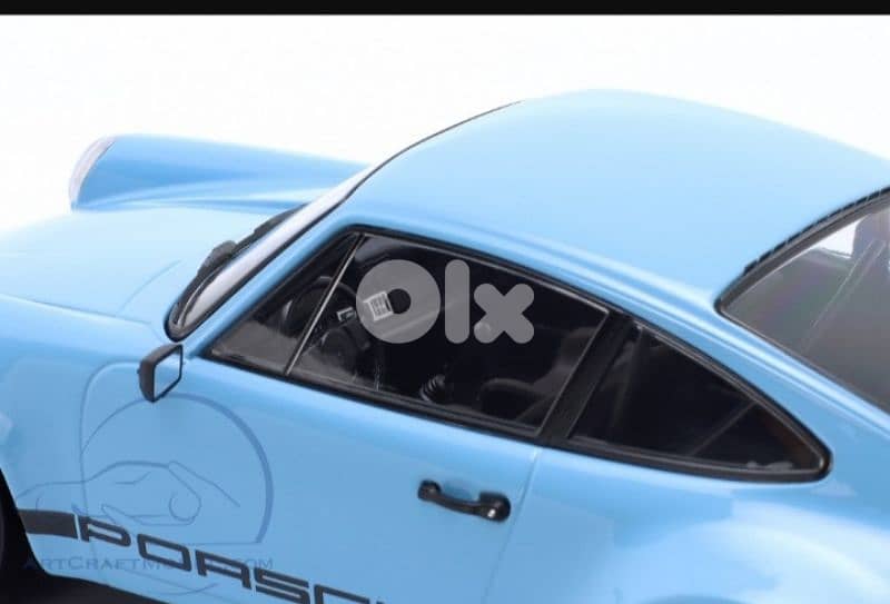 Porsche Carrera RSR 1974(Street Version) diecast car model 1;18 6