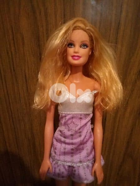 Barbie Glitz dressed beautiful As new Mattel doll unflex legs+Shoes=17 1